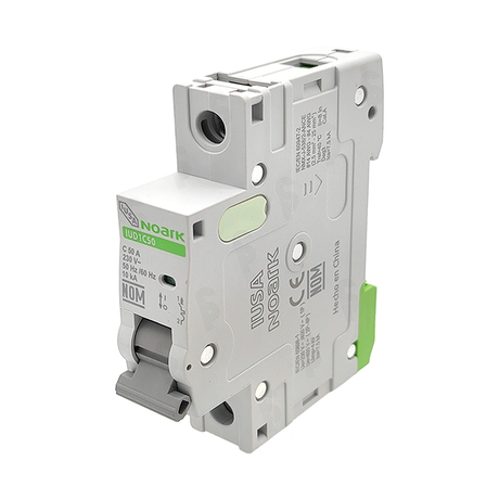 Interruptor termomagnético IUSA IU1C50D DIN, 1 polo, 50 A, 616893