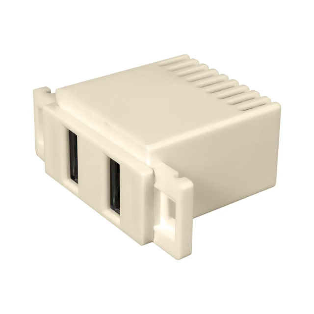 Puerto doble USB IUSA Tradizione marfil, 5 V 2.1 A, 619509