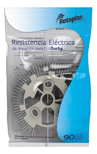 Rotoplas resistencia electrica de repuesto para ecoducha 5000 W cm 4T - imagen 2
