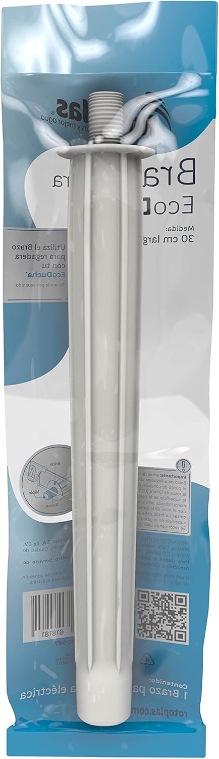 Rotoplas brazo plus para ecoducha regadera electrica 30 cm - imagen 2