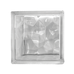 Vidrio block water cube transparente 19 x 19 x 8