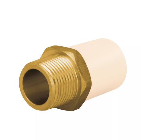 Amanco adaptador macho CPVC cts rosca met 3/4 66084