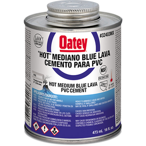 Oatey blue lava PVC 16 oz