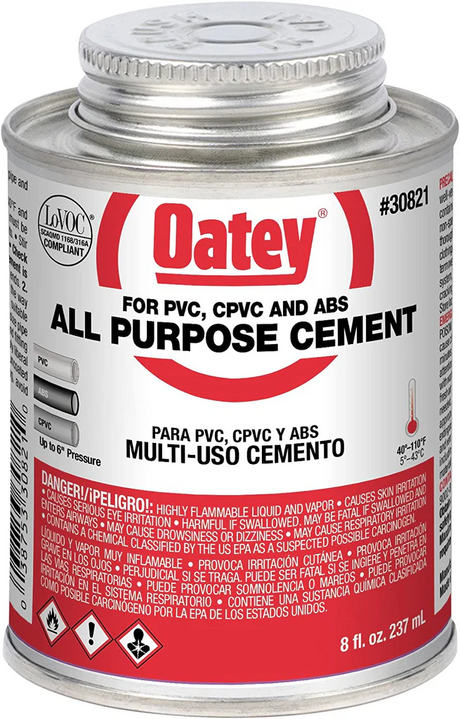 Oatey multi-uso 8 oz