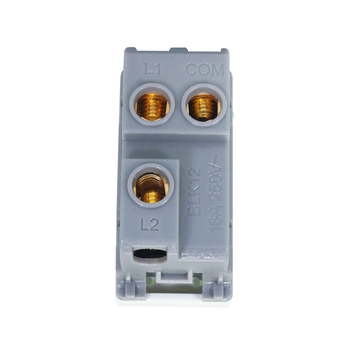 Lucek colors blanco PA103-BL apagador de escalera de 1 mod - imagen 2