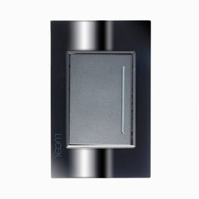Lucek cristal espejo plata 1 interruptor sencillo de 3 mod