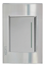 Lucek cristal espejo plata 1 interruptor de escalera de 3 mod