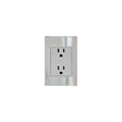 Lucek cristal espejo plata contacto duplex