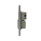 Lucek cristal espejo plata 1 interruptor sencillo y 1 contacto de 1.5 mod - imagen 2