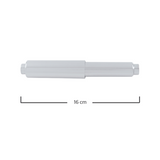 Dica tubo para porta rollo empotrar cromo 5018 - imagen 3