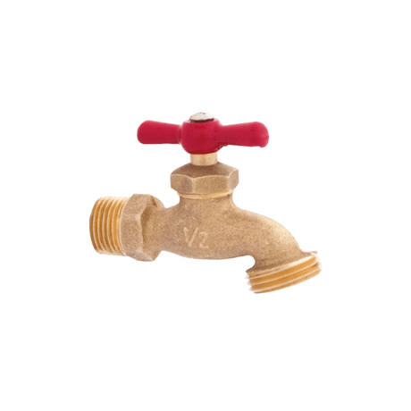 Dica llave de jardin laton de 1/2 con 4 cuerdas 4120