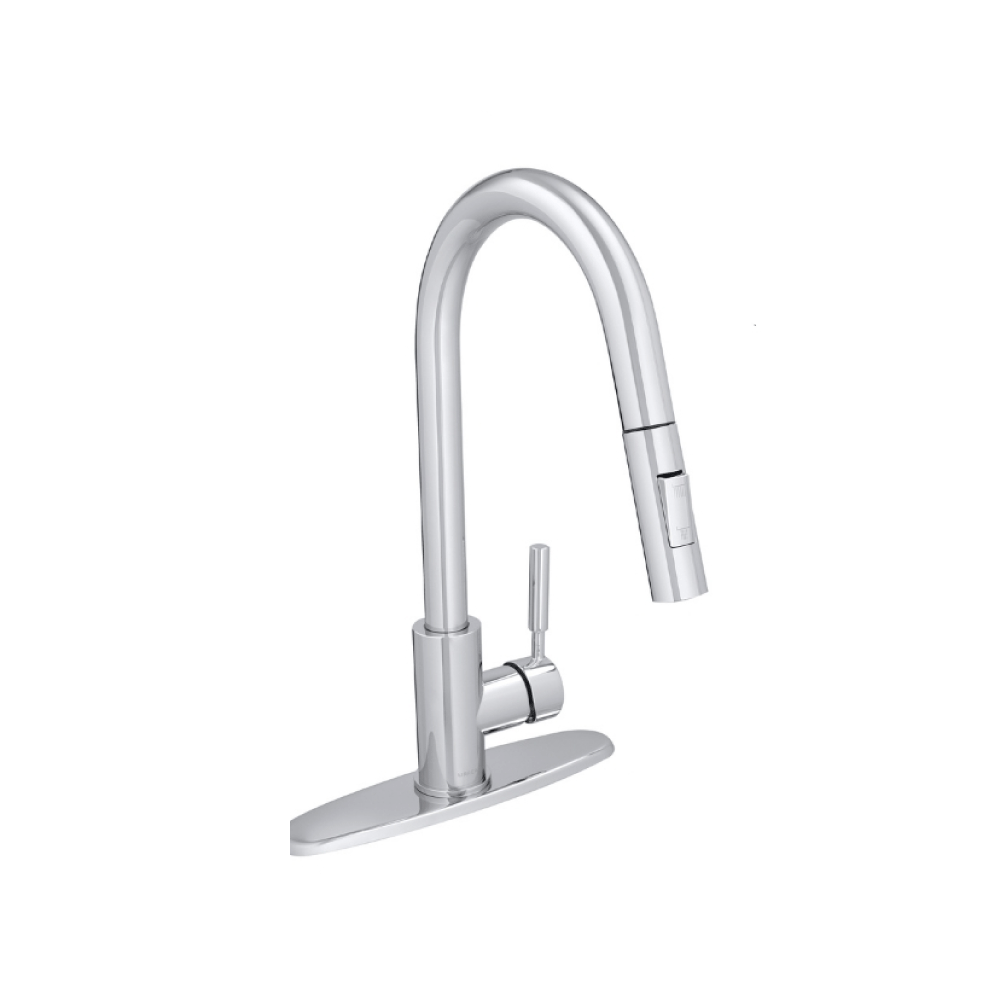 Urrea 9498 monomando para cocina con nariz retractil y 2 funciones
