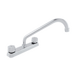 Dica 4319TS mezcladora ecologica 8 cuello corto para fregadero