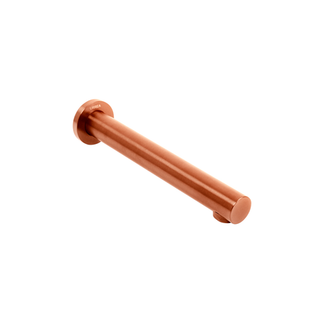 Salida de tina a muro Urrea 9039INOX.8, acabado inox bronce