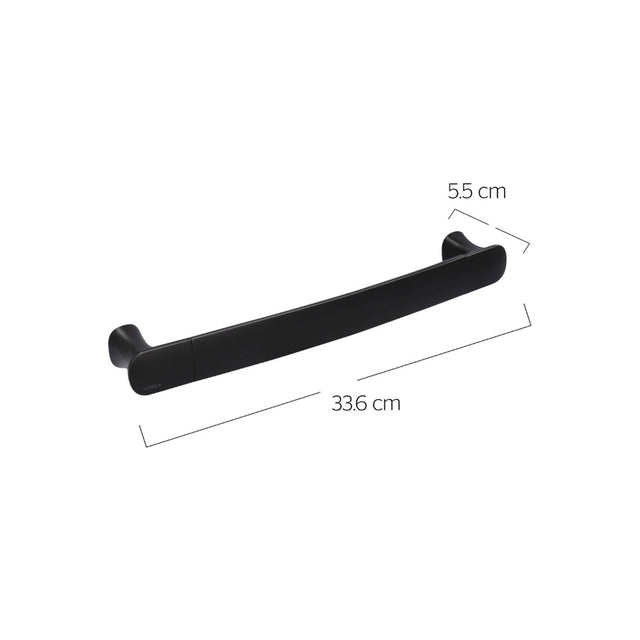 Urrea LU.09.2 toallero de barra corto cassia negro