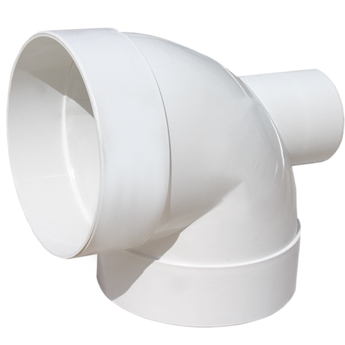 PTM sanitarioâ cementar codo traseraâ 90 4 x 2â mm