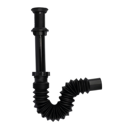 Urrea 3702.2 cespol flex negro para lavabo