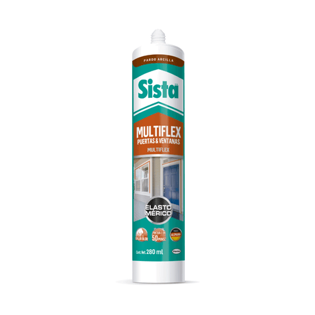 Sista multiflex elastomerico arcilla 280 ml 2785934
