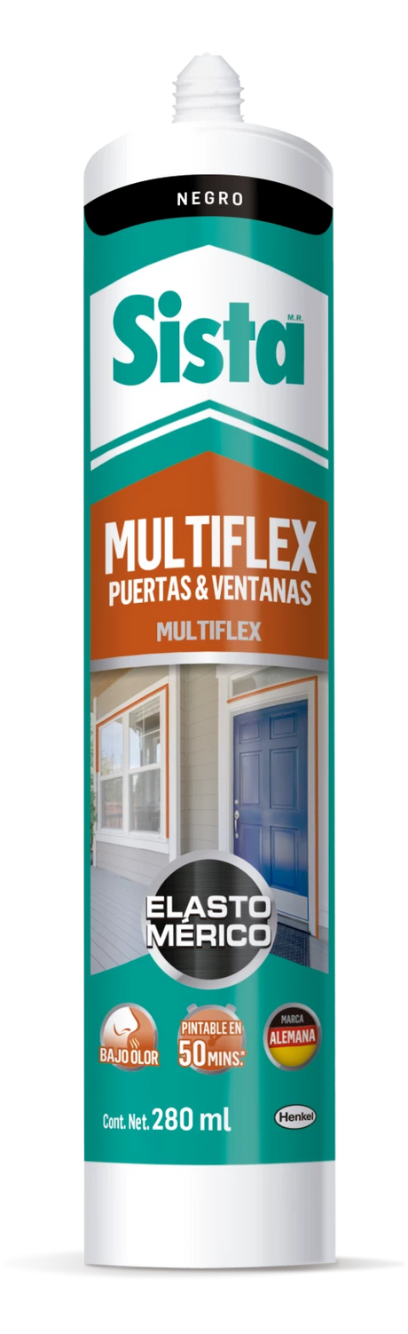 Sista multiflex elastomerico negro 2785937