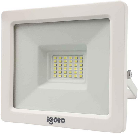 Igoto reflector LED blanco 30 W 100-240 V 6500K 0.9FP REF3030