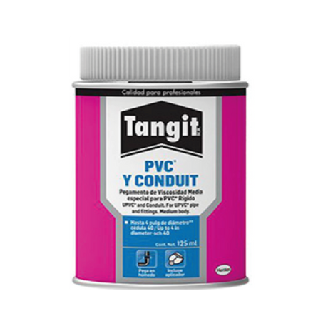 Tangit PVC & conduit azul 125 ml