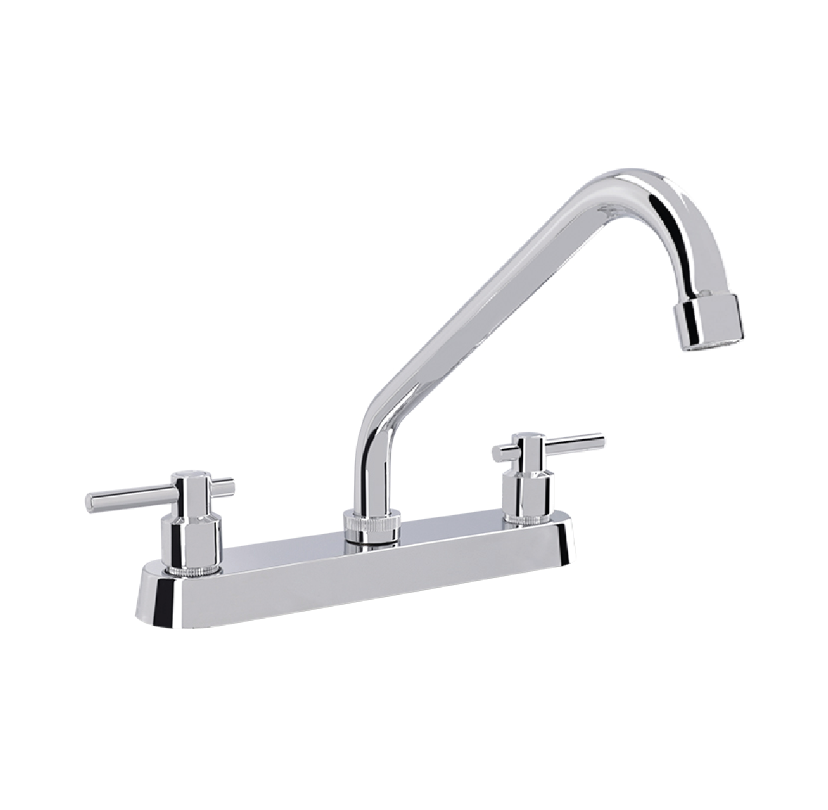 Dica 4338 mezcladora ecologica 8 cuello corto para fregadero 8