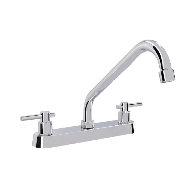 Dica 4338 mezcladora ecologica 8 cuello corto para fregadero 8