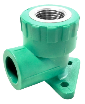 Dica 408PPR03.20 codo 90 con oreja hembra 1/2