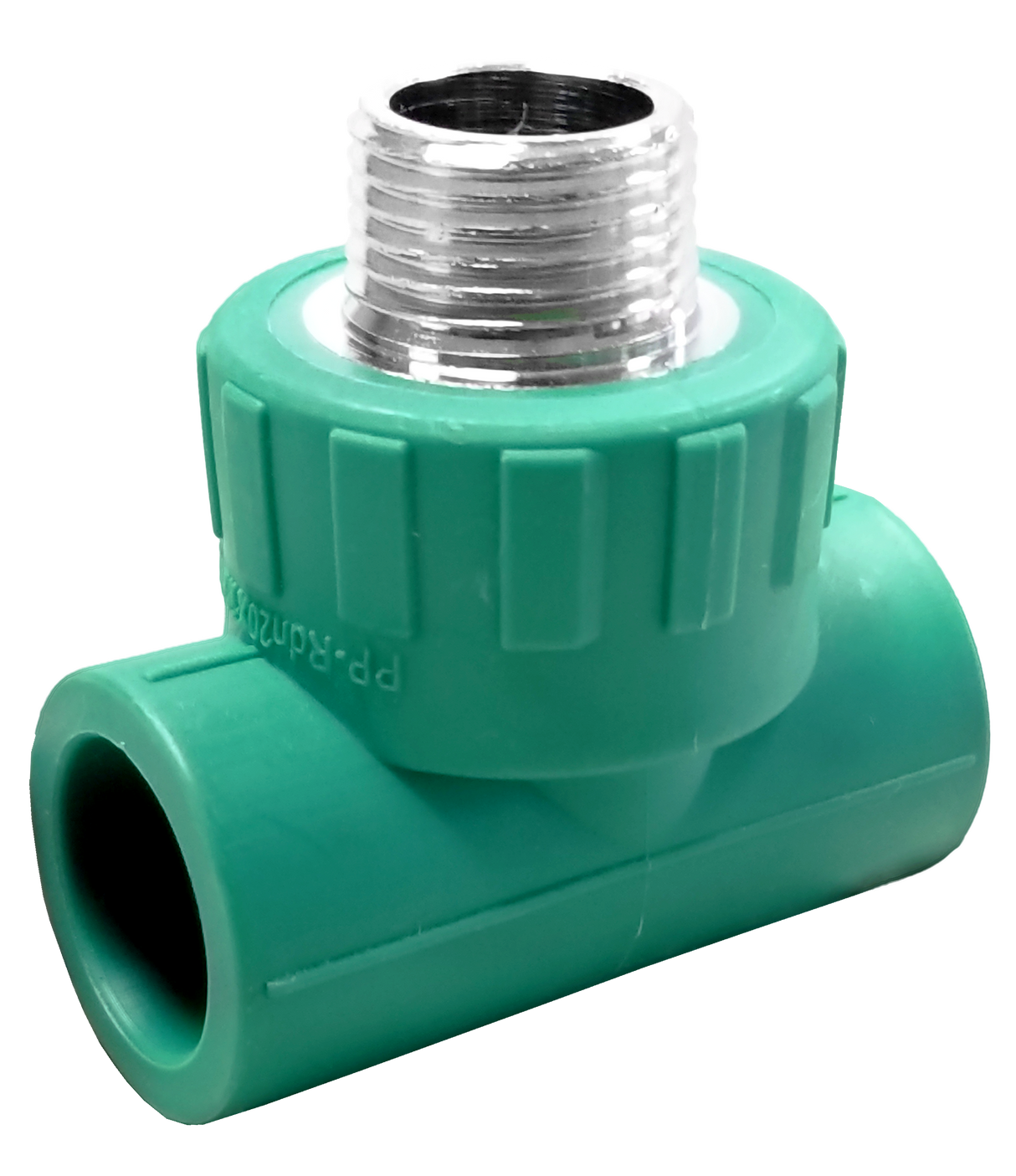 Dica 414PPR03.20 tee central macho de PPR, 1/2 (20 mm) 1/2