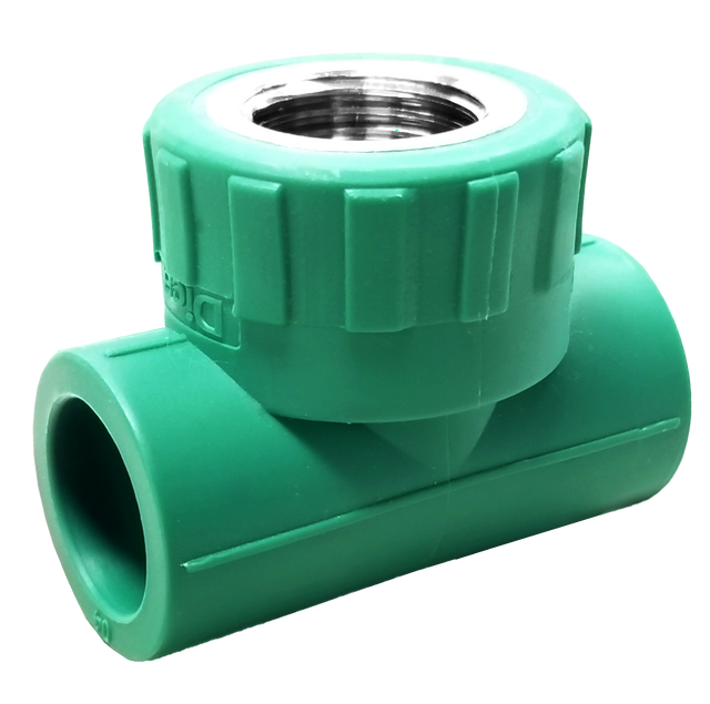 Dica 412PPR03.20 tee central hembra de PPR, 1/2 (20 mm) 1/2