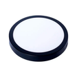Luminario Litelux de sobreponer negro 6 W, luz blanca