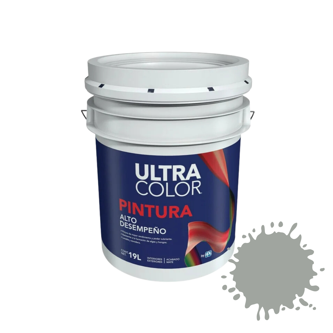 Ultracolor vin alto desempeã‘o gris 19 L