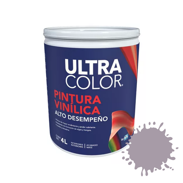 Ultracolor vin alto desempeã‘o malva 4 L