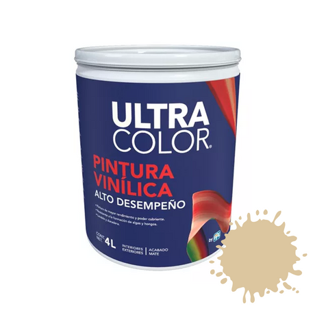Ultracolor vin alto desempeã‘o moka 4 L