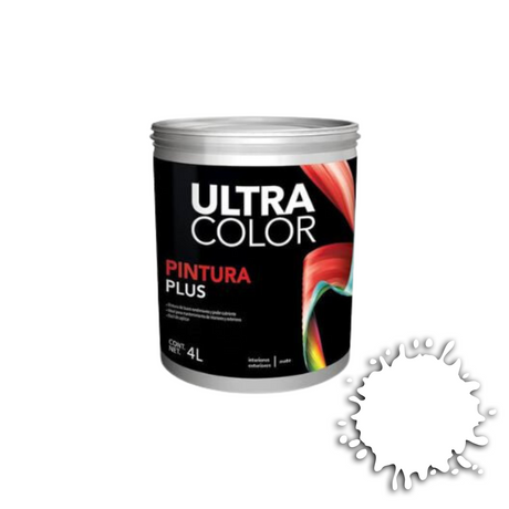 Ultracolor vin plus blanco 4 L