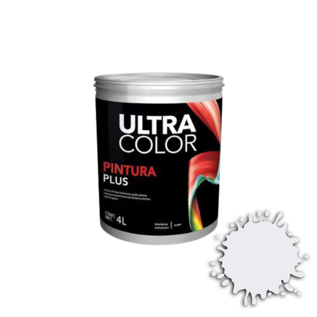 Ultracolor vin plus gris claro 4 L