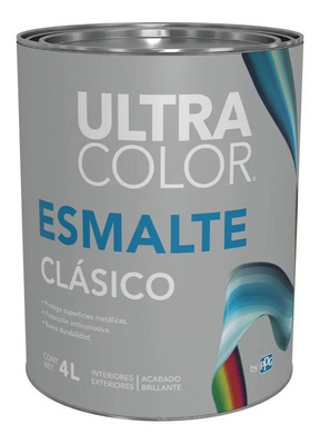 Ultracolor esm clasico blanco 4 L