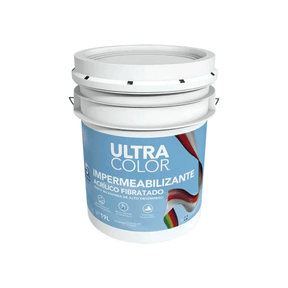 Ultracolor imper fibratado 5 aã‘os rojo 19 L
