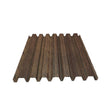 Lamina de fibra R-72 color madera 0.82 x 3.05