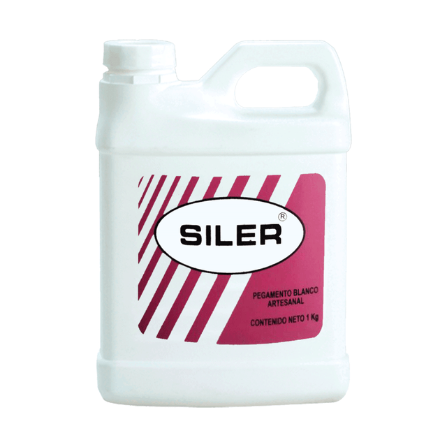 Siler botella 1 kg pgto blanco artesal et rosa