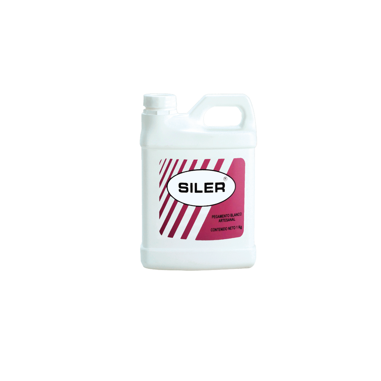 Siler cubeta 4 kgs pgto blanco artesal et rosa