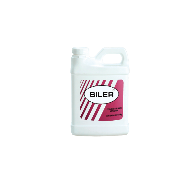 Siler cubeta 4 kgs pgto blanco artesal et rosa