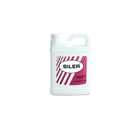 Siler cubeta 20 kgs pgto blanco artesal et rosa