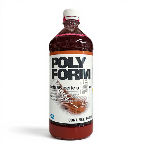 Polyform tinta aceite caoba ing uni 960 ml