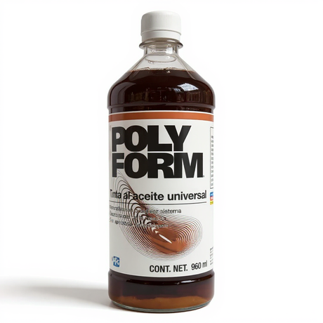 Polyform tinta aceite nog cl petun 960 ml