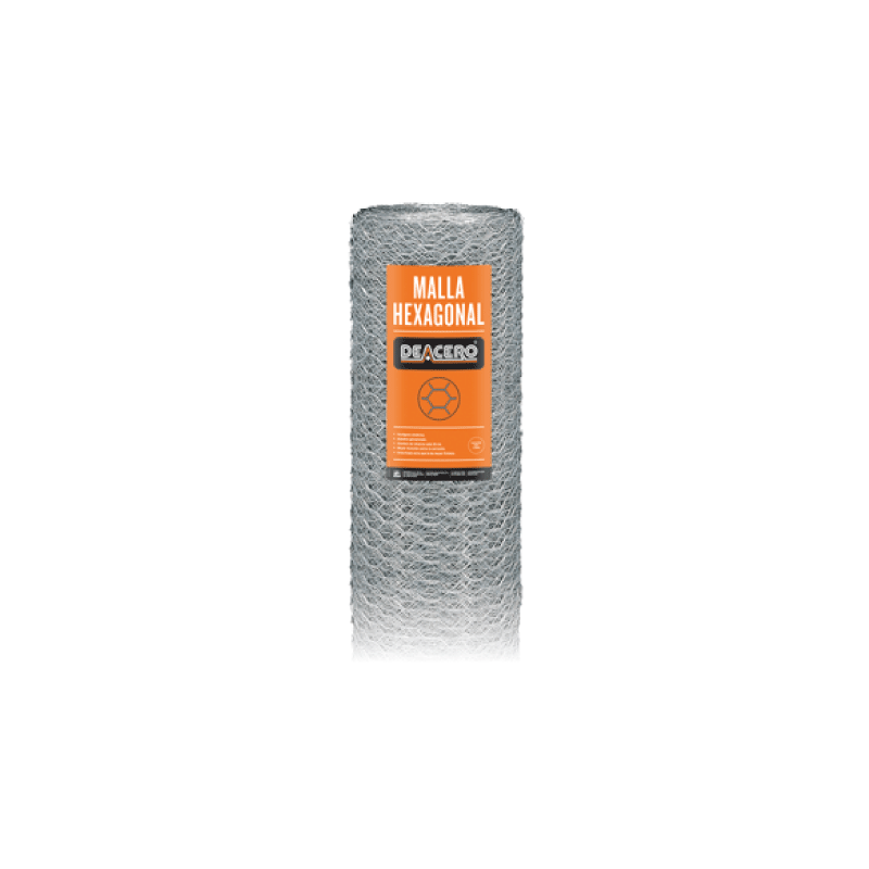 Deacero malla HEX.C.25 ABERT.13X.90 45M *45*