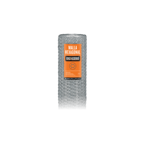 Deacero malla HEX.C.25 ABERT.13X.90 45M *45*