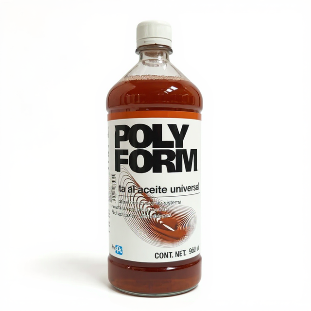 Polyform tinta aceite caoba co p un 960 ml (19A0679705)