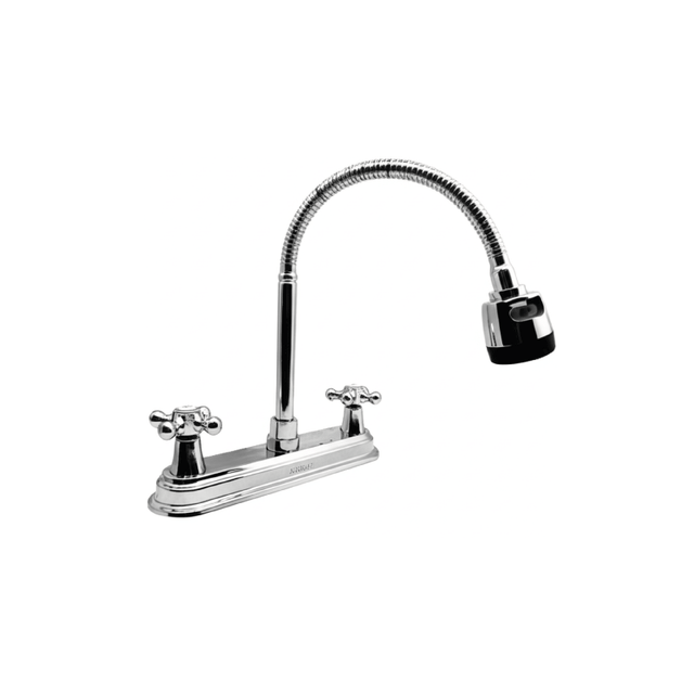 Ekon mezcladora 8" ABS cocina cuello sprayâ 60414