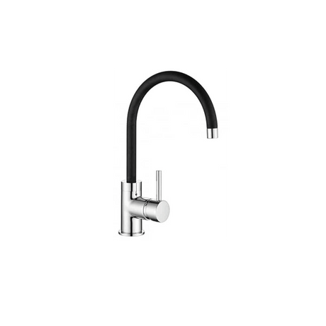 Ekon monomando cuello silicon negro 62401